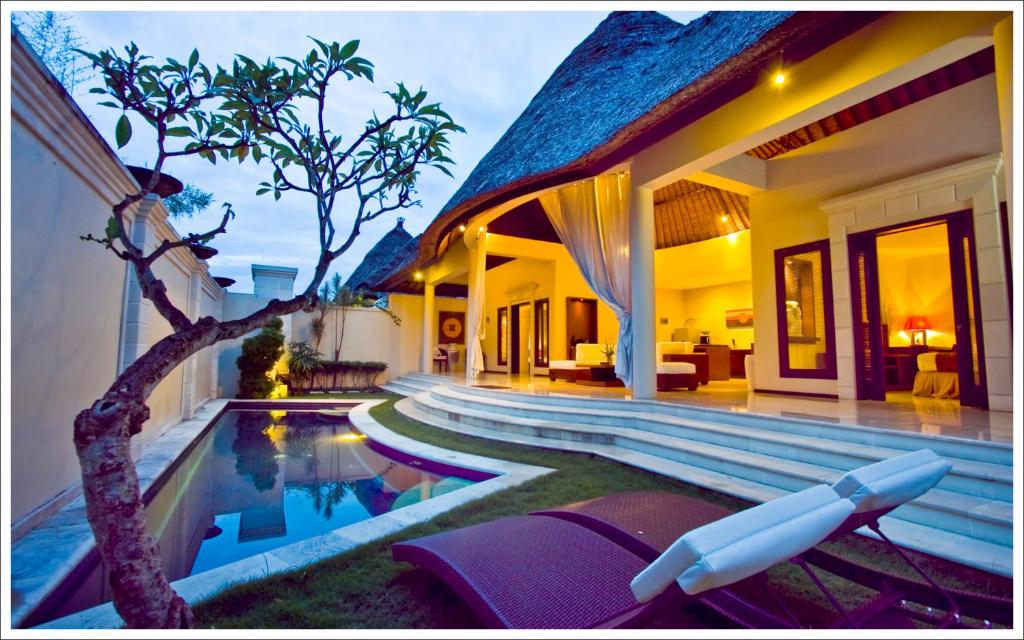 Вилла (Улучшенная вилла с 2 спальнями и собственным бассейном) виллы Arsa Villa Bali, Семиньяк