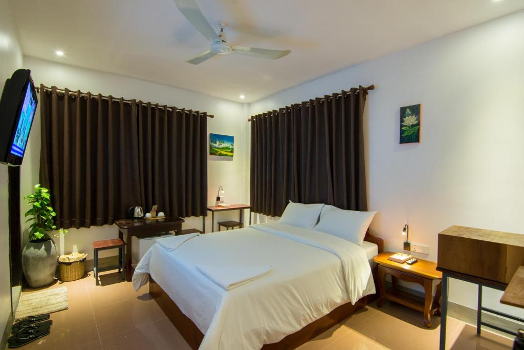 Двухместный (Standard Double Room - Complimentary Pick Up), Bokre Angkor Hostel