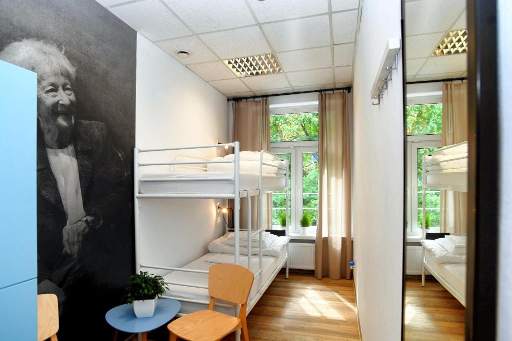 Двухместный (Двухместный номер с двухъярусной кроватью), Warsaw Hostel Centrum