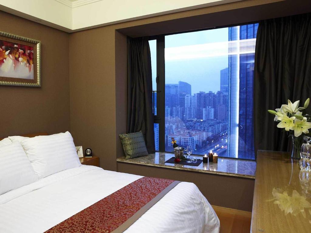 Апартаменты (Представительские апартаменты с 2 спальнями) апарт-отеля Dan Executive Apartment, Гуанчжоу