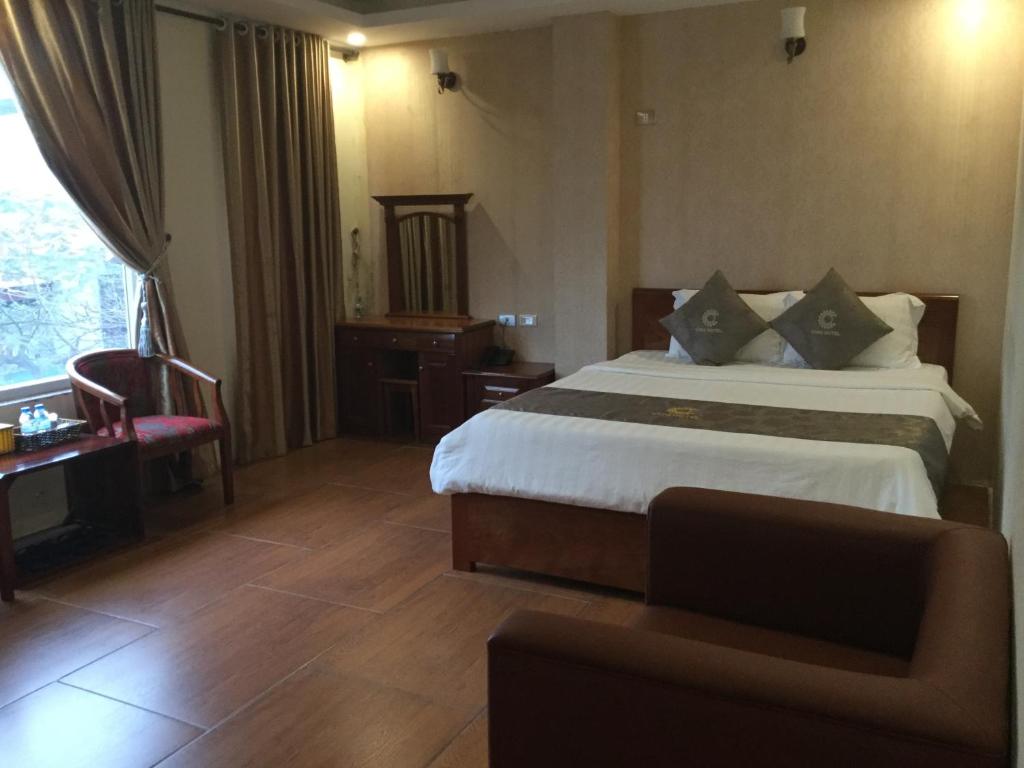 Двухместный (Двухместный номер Делюкс с 1 кроватью или 2 отдельными кроватями) отеля Chio Hotel, Ханой