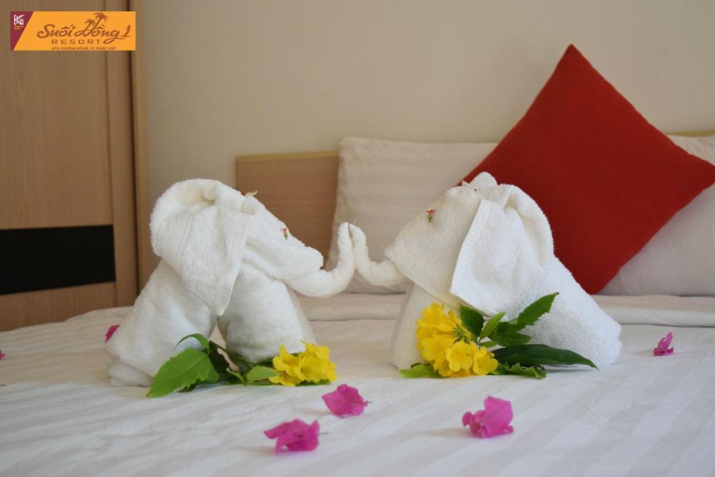 Двухместный (Двухместный номер Делюкс с 1 кроватью) отеля Suoi Hong Resort, Фантхьет