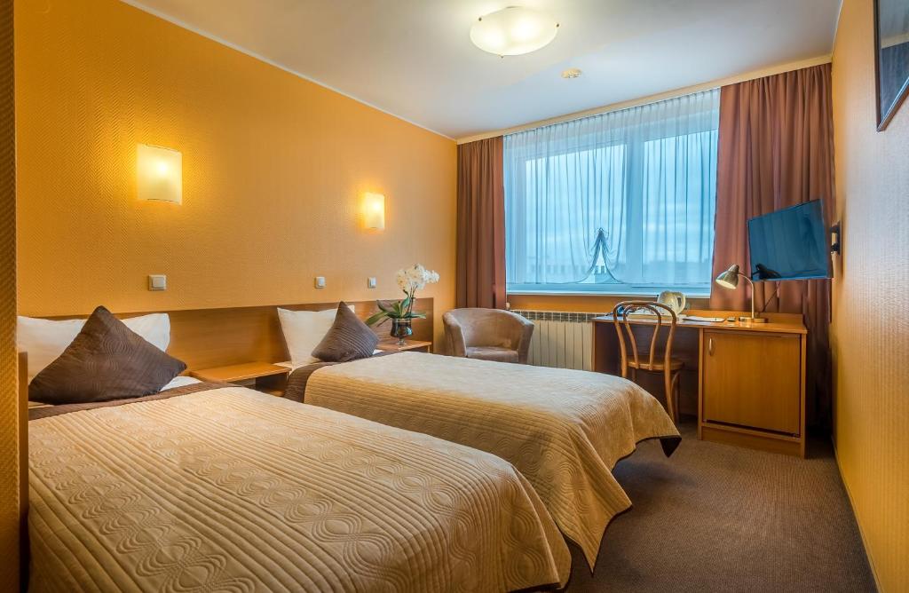 Двухместный (Двухместный номер эконом-класса с 1 кроватью или 2 отдельными кроватями) отеля Hotel Zemaites, Вильнюс