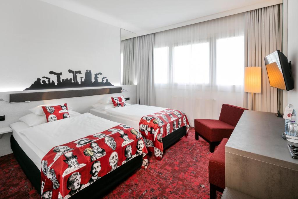 Двухместный (Специальное летнее предложение — Двухместный номер «Комфорт» с 1 кроватью) отеля ARCOTEL Nike, Линц