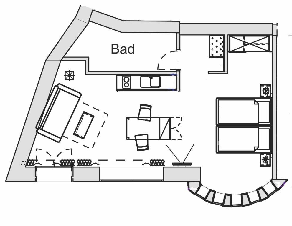 Студио (Апартаменты-студио Делюкс), Apartmenthotel Kaiser Karl