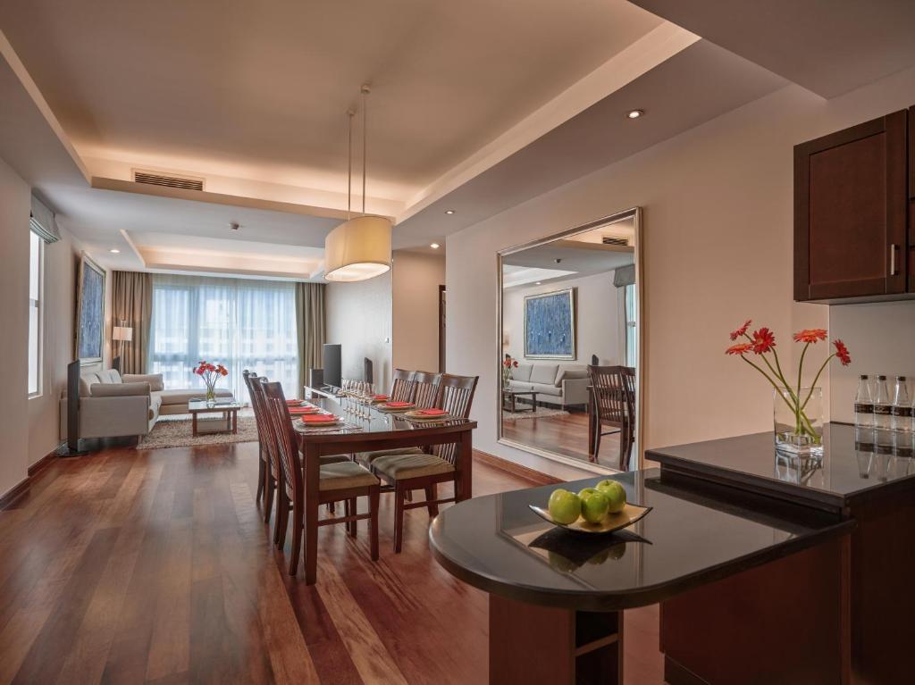 Апартаменты (Апартаменты Делюкс с 2 спальнями), Fraser Suites Hanoi