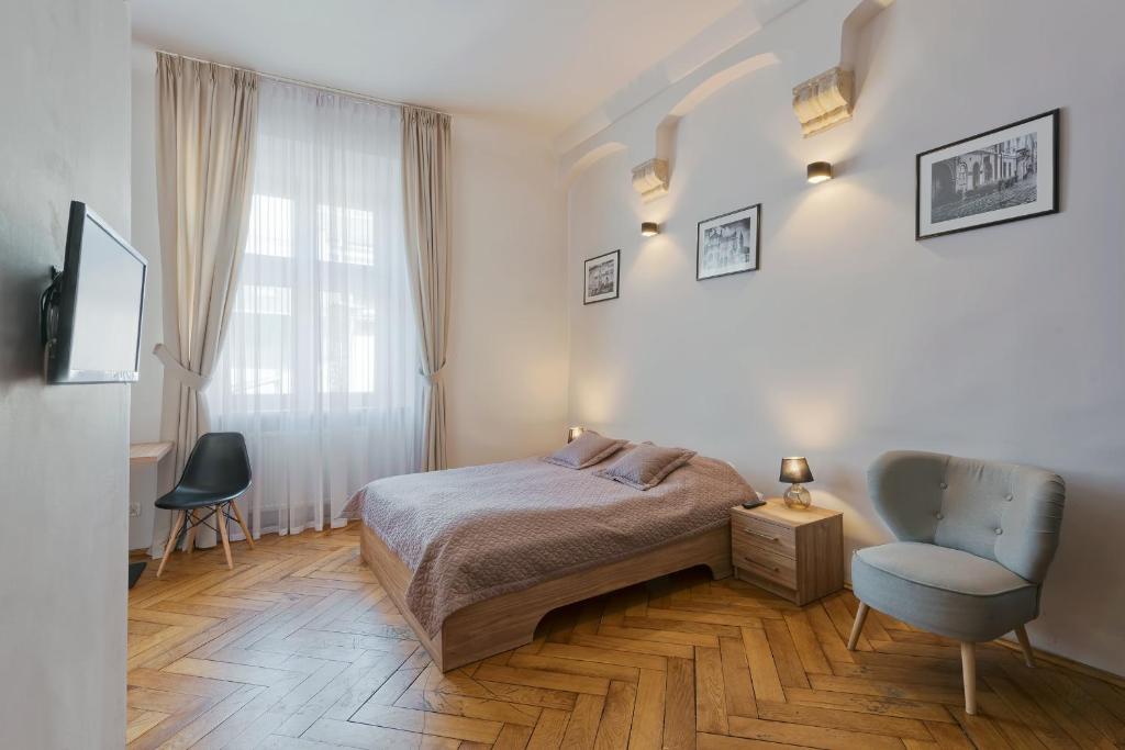 Студио (Стандартный номер-студио для 2 человек), Krakow For You Budget Apartments