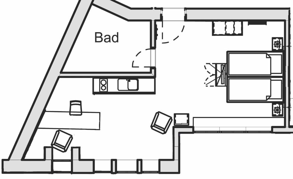 Студио (Номер-студио бизнес-класса), Apartmenthotel Kaiser Karl