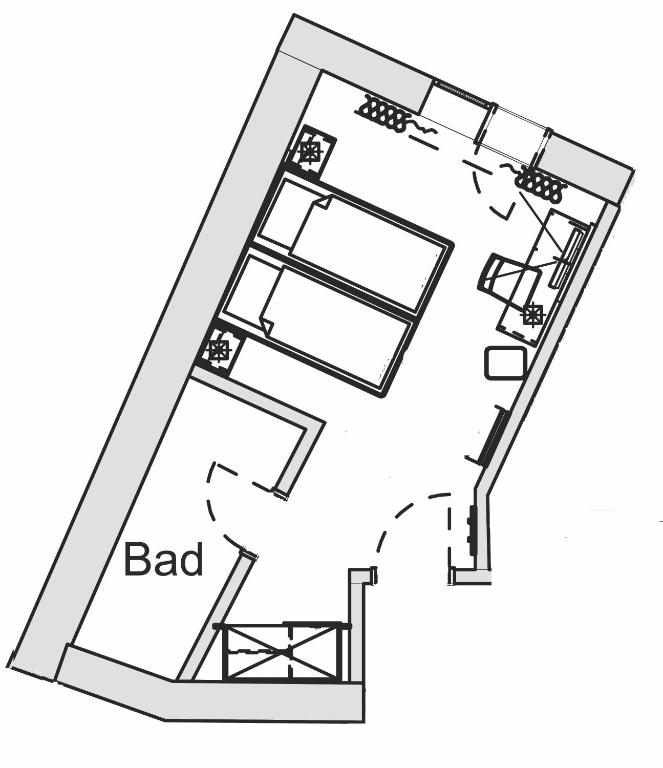 Двухместный (Двухместный номер с 1 кроватью), Apartmenthotel Kaiser Karl