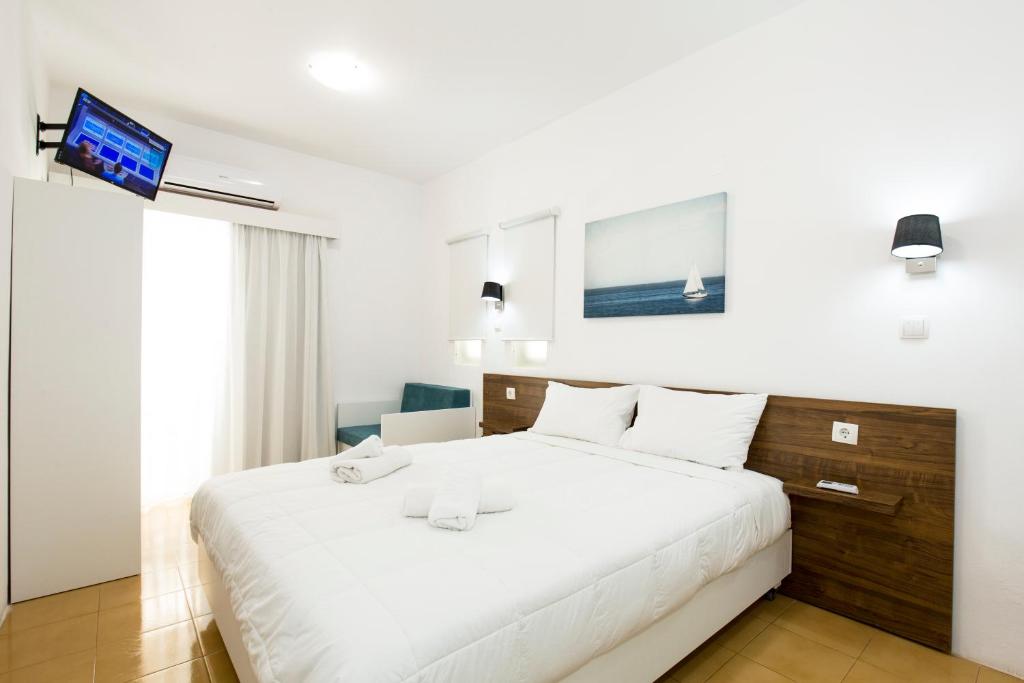Двухместный (Стандартный двухместный номер с 1 кроватью и диваном) апартамента Kissamia Rooms, Киссамос