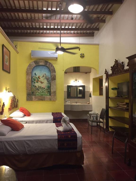 Двухместный (Двухместный номер с 1 кроватью) отеля Hotel San Miguel Arcangel, Исамаль