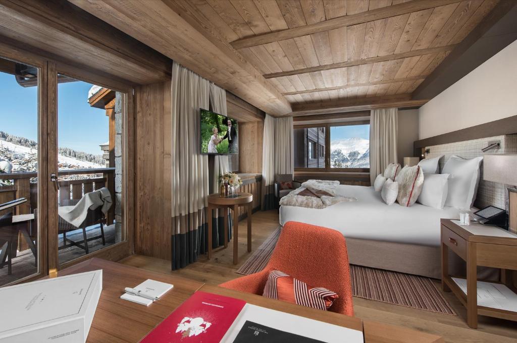 Двухместный (Двухместный номер «Престиж» с 1 кроватью), Hôtel Barrière Les Neiges Courchevel