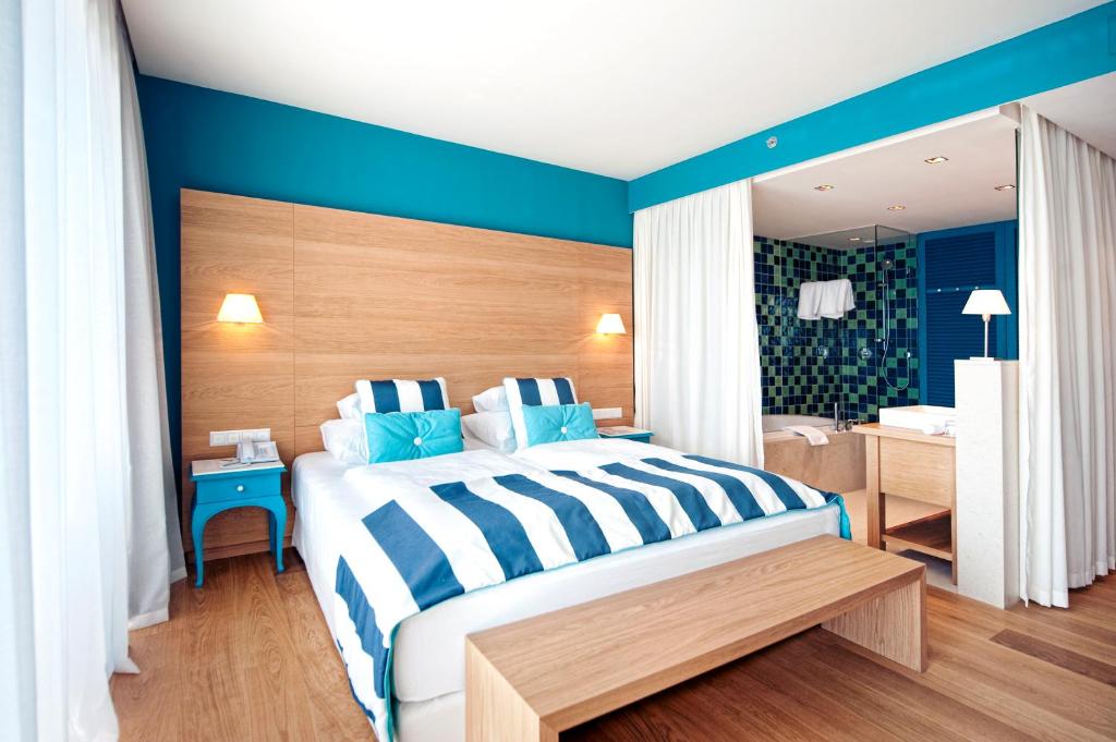 Двухместный (Улучшенный двухместный номер с 1 кроватью или 2 отдельными кроватями, вид на парк) отеля Falkensteiner Hotel & Spa Iadera, Петрчане