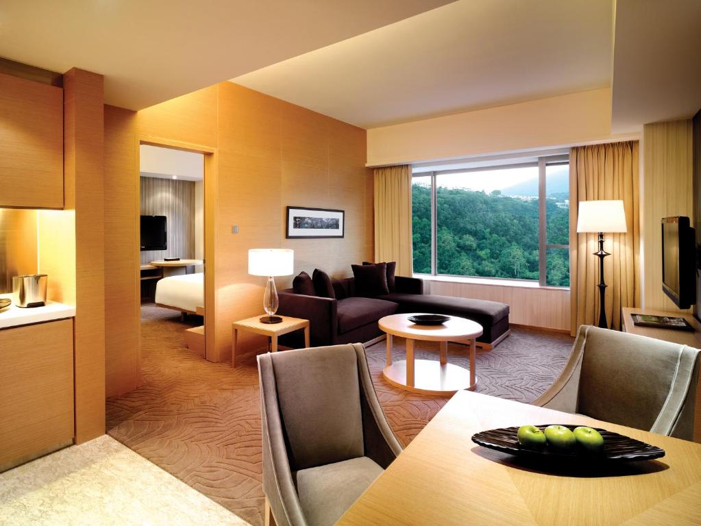 Сьюит (Представительский люкс с 1 спальней) курортного отеля Hyatt Regency Hong Kong, Sha Tin, Гонконг (город)