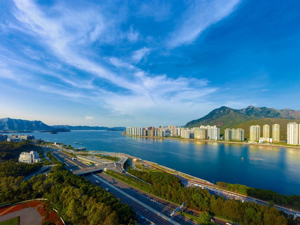 Двухместный (Номер с кроватью размера «king-size» и видом на гавань), Hyatt Regency Hong Kong, Sha Tin