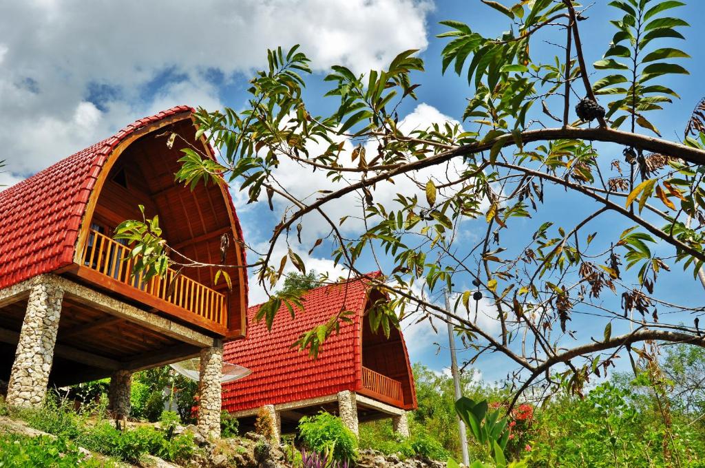 Номер (Бунгало Делюкс с видом на океан и гору Агунг), Petak Cottage