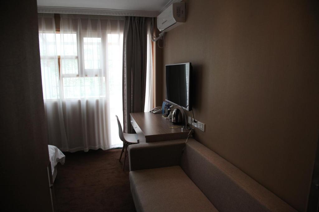 Двухместный (Двухместный номер Делюкс с 1 кроватью) отеля Shanghai Fish Inn Bund, Шанхай