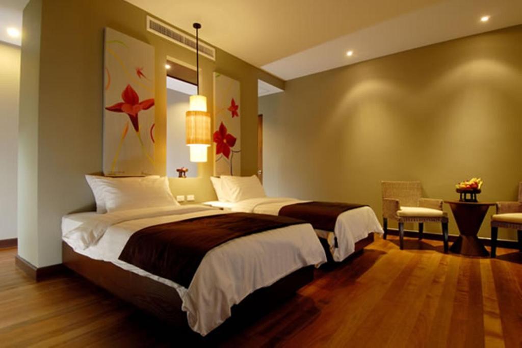 Двухместный (Бунгало с одной спальней и видом на сад) курортного отеля Chong Fah Resort Khaolak, Кхаулак