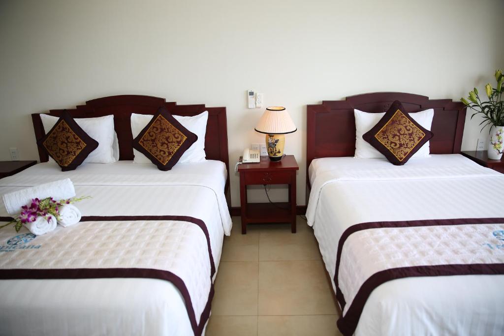 Двухместный (Семейный номер с видом на сад) курортного отеля Tropicana Resort Phu Quoc, Дуонг-Донг