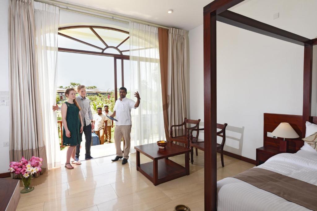 Двухместный (Улучшенный двухместный номер с 1 кроватью или 2 отдельными кроватями) отеля Shakti Vani Ayurvedic Resort Pvt Ltd, Пасикуда