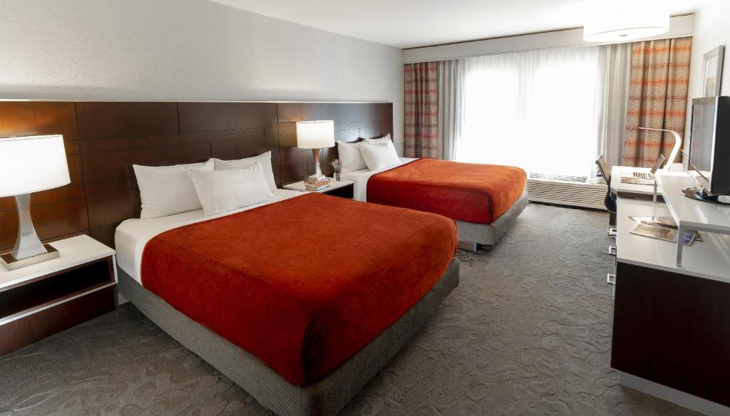 Четырехместный (Номер Делюкс с 2 кроватями размера «queen-size») отеля ALO Hotel by Ayres, Анахайм