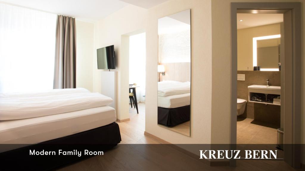 Семейный (Современный семейный номер), Hotel Kreuz Bern