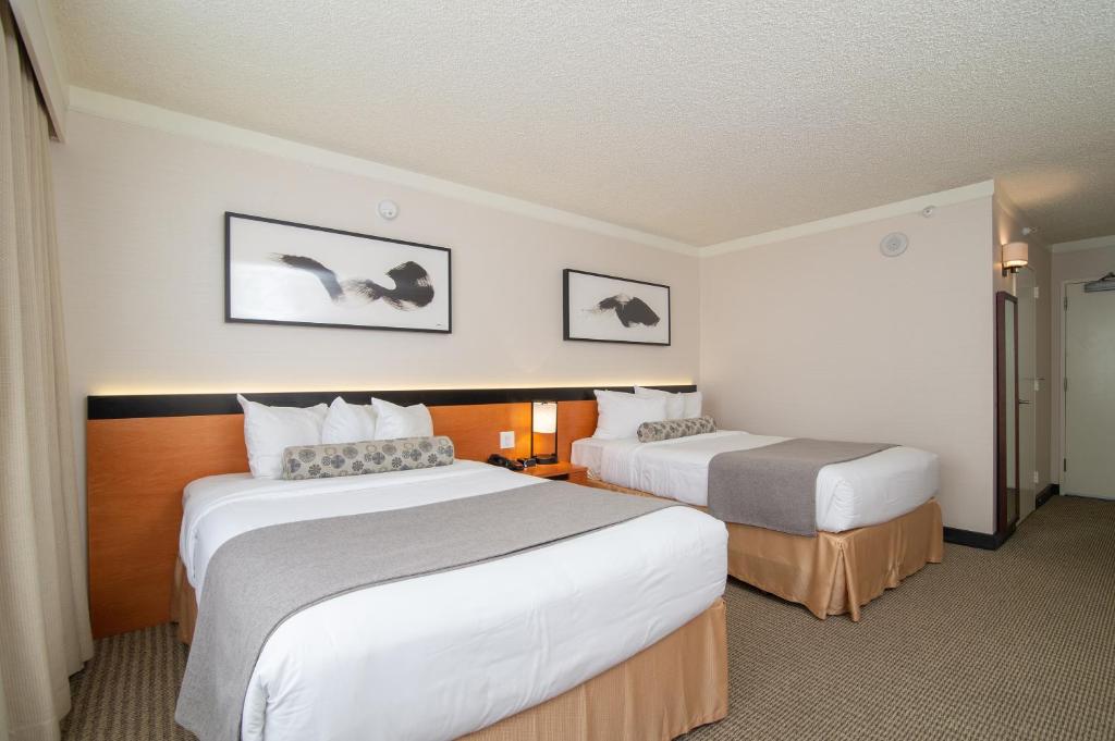 Двухместный (Двухместный номер с 2 двуспальными кроватями) отеля Miyako Hotel Los Angeles, Лос-Анджелес