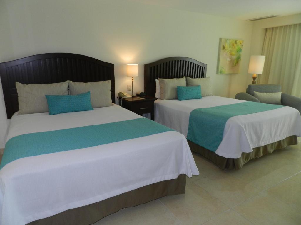 Двухместный (Двухместный номер с 2 отдельными кроватями) отеля Astur Hotel & Residence, Веракрус