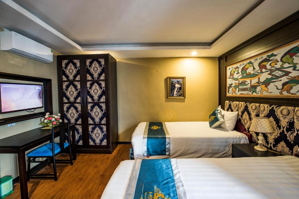 Двухместный (Двухместный номер с 2 отдельными кроватями) отеля Mimosa Hotel Sapa, Сапа