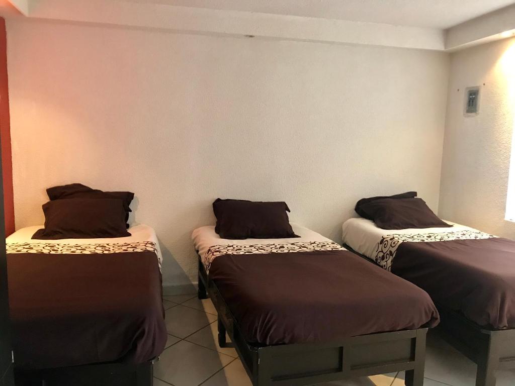 Номер (Односпальная кровать в общем номере для женщин) гостевого дома Hostal Luxury Tlatlauquitepec, Тлатлаукитепек