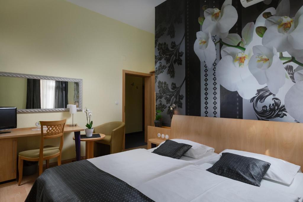 Двухместный (Двухместный номер с 1 кроватью или 2 отдельными кроватями) отеля Hotel Scaletta, Пула
