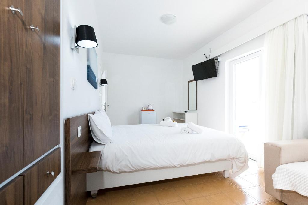 Двухместный (Двухместный номер с 1 кроватью с видом на море) апартамента Kissamia Rooms, Киссамос