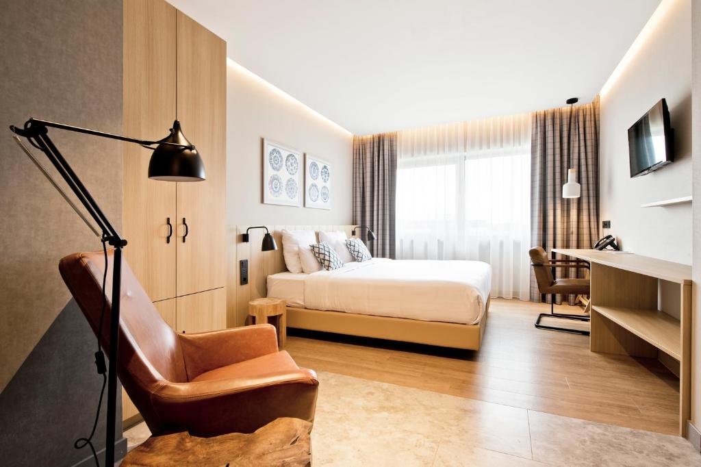 Двухместный (Стандартный двухместный номер с 1 кроватью или 2 отдельными кроватями) отеля Urban Lodge Hotel, Амстердам