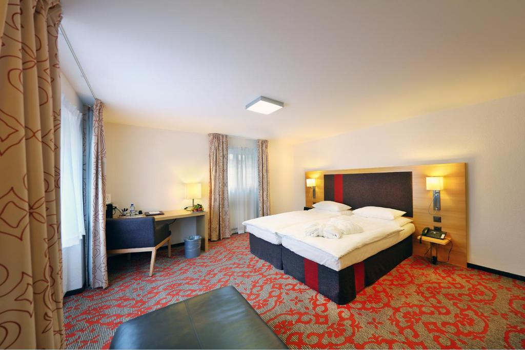 Двухместный (Двухместный номер Делюкс с 1 кроватью) отеля Hotel Garni Testa Grigia, Церматт