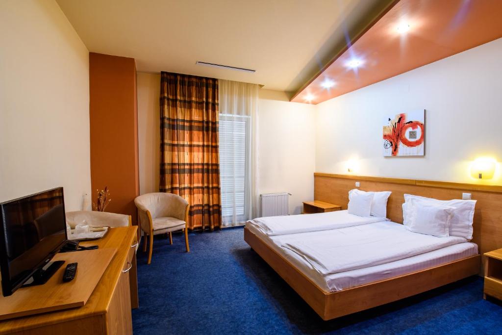 Двухместный (Номер с кроватью размера «king-size») отеля Hotel Torontal, Тимишоара