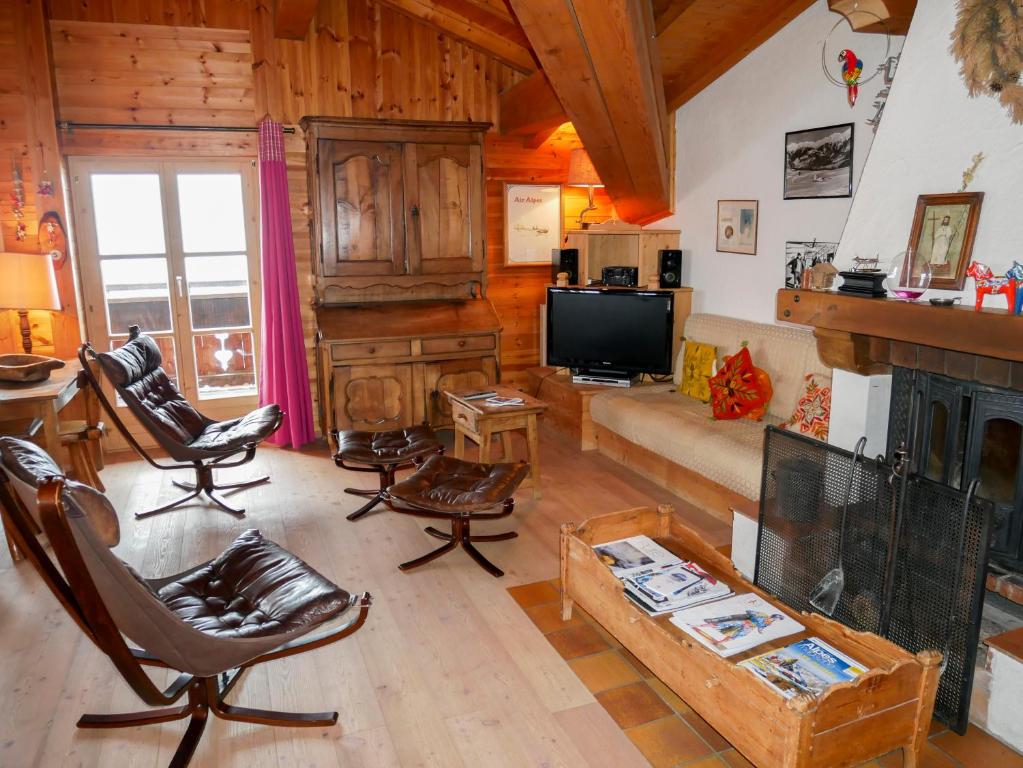 Апартаменты (Апартаменты с 2 спальнями и балконом), Chalet Altibar Courchevel