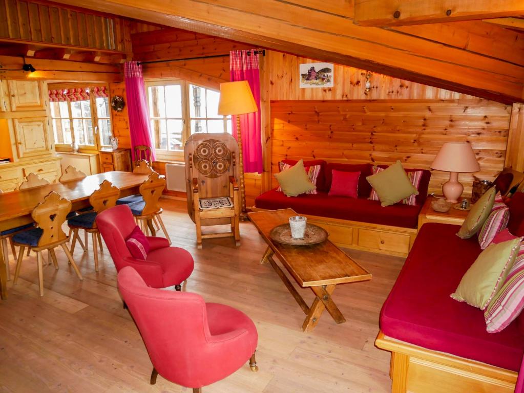 Апартаменты (Апартаменты с 2 спальнями и балконом), Chalet Altibar Courchevel