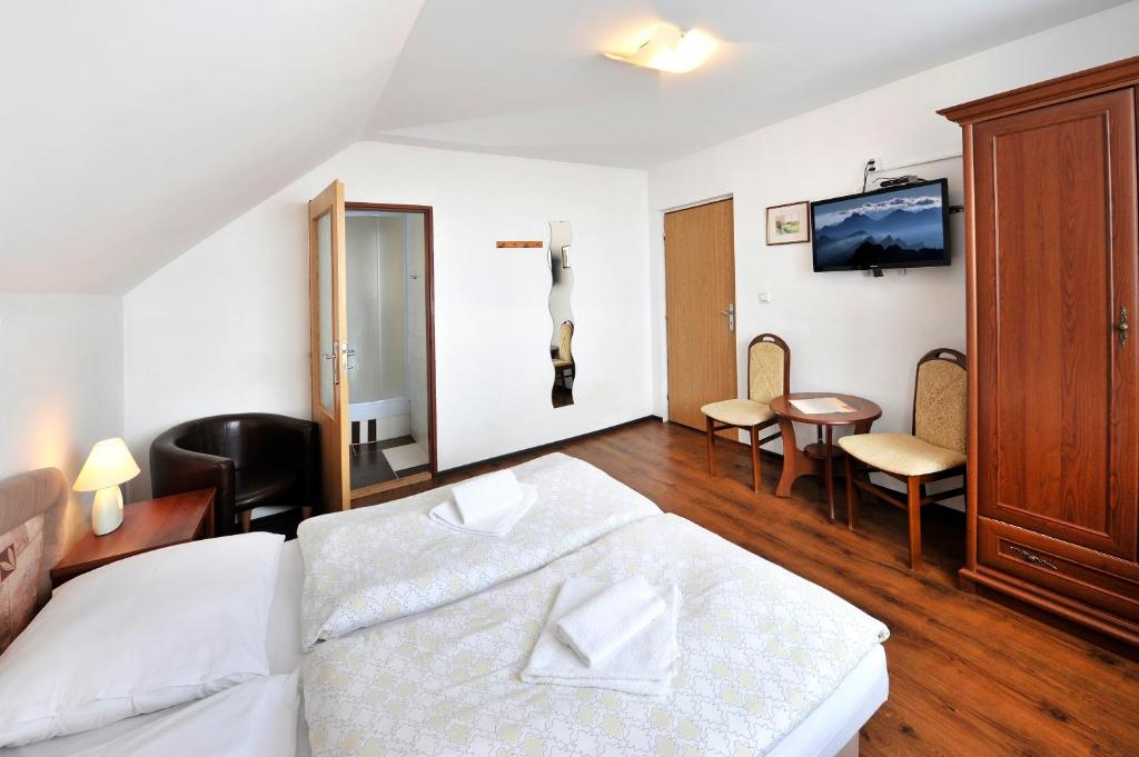 Двухместный (Двухместный номер с 1 кроватью или 2 отдельными кроватями) гостевого дома Penzion Maco, Липтовски-Ян