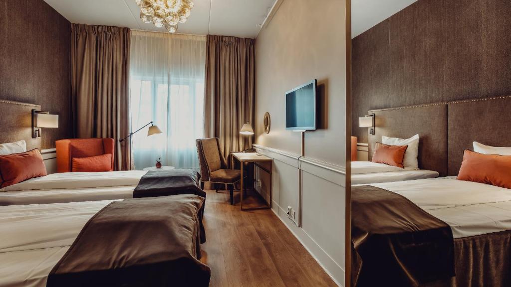 Двухместный (Стандартный двухместный номер с 1 кроватью или 2 отдельными кроватями и ужином) отеля Clarion Collection Hotel Grand Bodø, Буде
