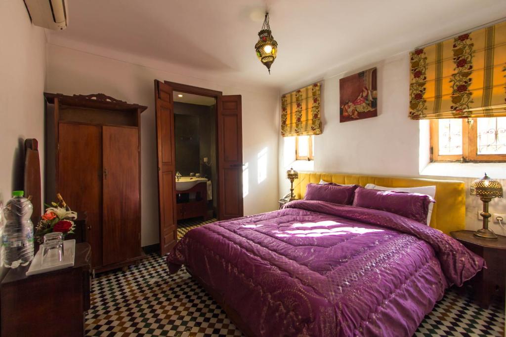 Двухместный (Двухместный номер с 1 кроватью Ibnou Batouta) отеля Riad Fez Yamanda, Фес