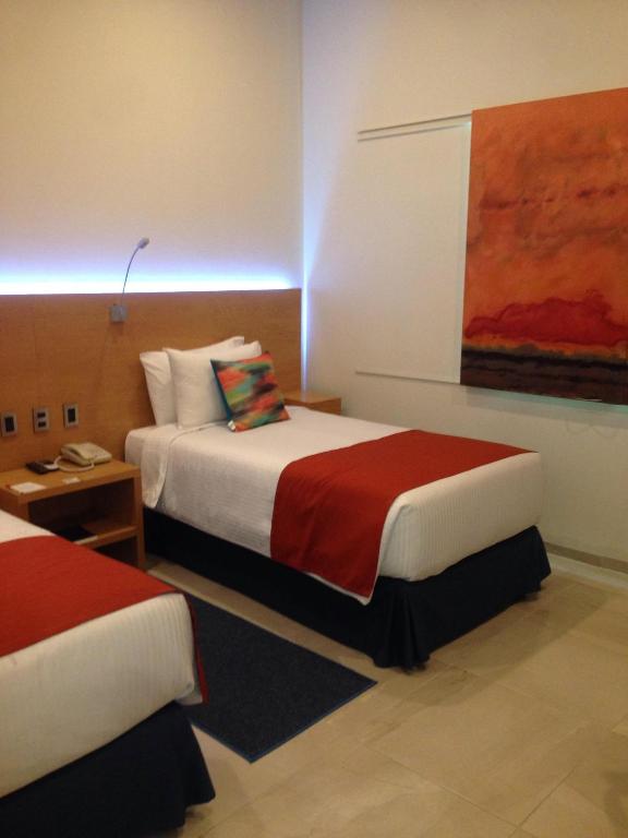 Двухместный (Двухместный номер с 1 кроватью - Подходит для гостей с ограниченными физическими возможностями) отеля Hit Hoteles Aeropuerto Puebla, Уэхоцинго