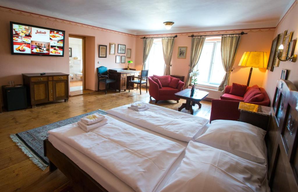 Двухместный (Двухместный номер Делюкс с 1 кроватью) отеля Leonardo, Чески-Крумлов