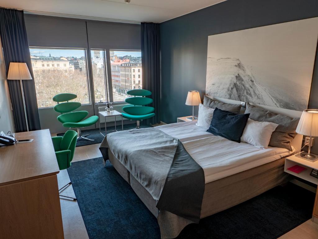 Двухместный (Улучшенный двухместный номер с 1 кроватью или 2 отдельными кроватями) отеля Clarion Hotel Sign, Стокгольм