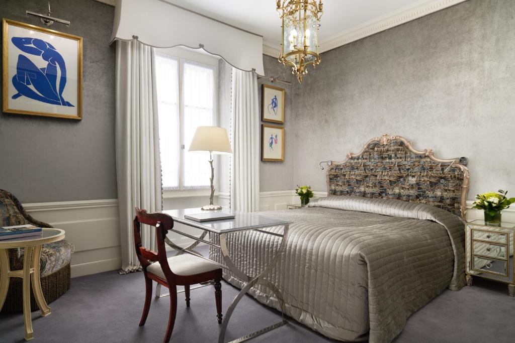 Двухместный (Классический номер с кроватью размера «queen-size») отеля Hotel d'Angleterre, Женева