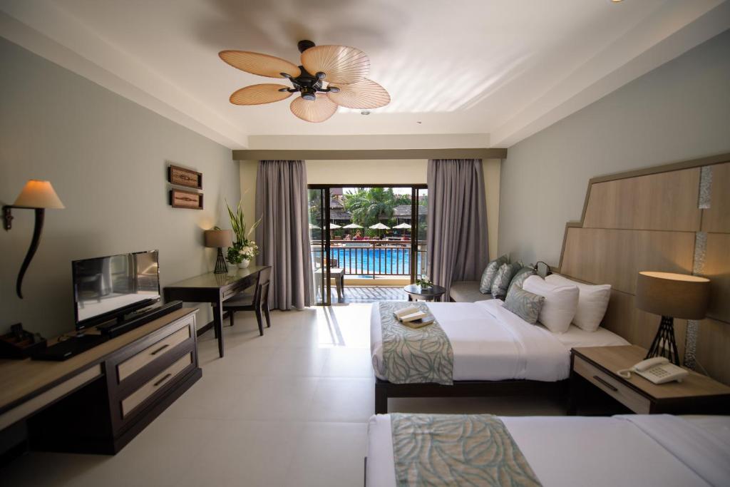 Двухместный (Двухместный номер Делюкс с 1 кроватью или 2 отдельными кроватями, доступ к бассейну) курортного отеля Krabi La Playa Resort, Краби