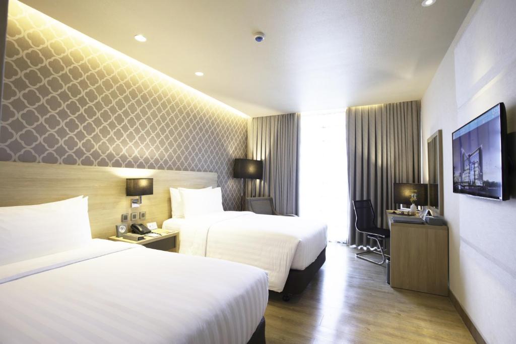 Двухместный (Premier Room - Leisure) отеля bai Hotel Cebu, Себу