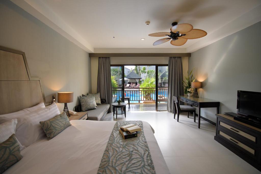 Двухместный (Двухместный номер Делюкс с 1 кроватью или 2 отдельными кроватями и гидромассажным бассейном) курортного отеля Krabi La Playa Resort, Краби