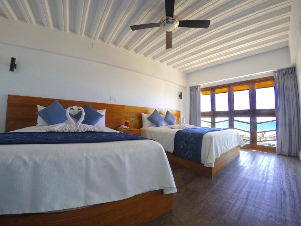 Двухместный (Двухместный номер с 1 кроватью, вид на море) отеля Hotel Festival Plaza Playas Rosarito, Росарито