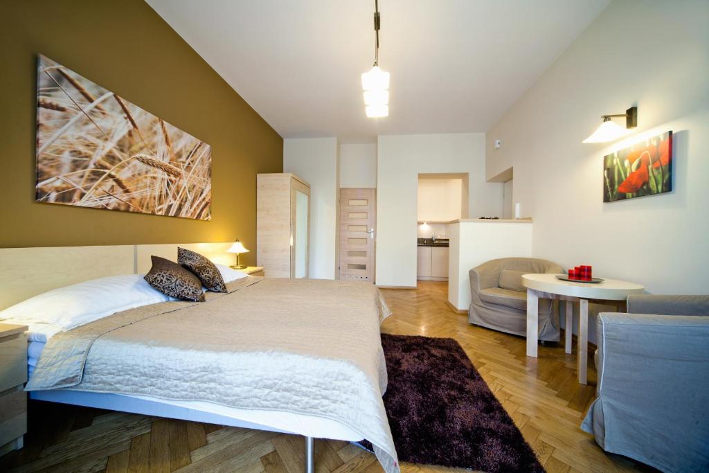 Апартаменты (Апартаменты Делюкс (для 2 взрослых)), 4Seasons﻿ Apartments Cracow