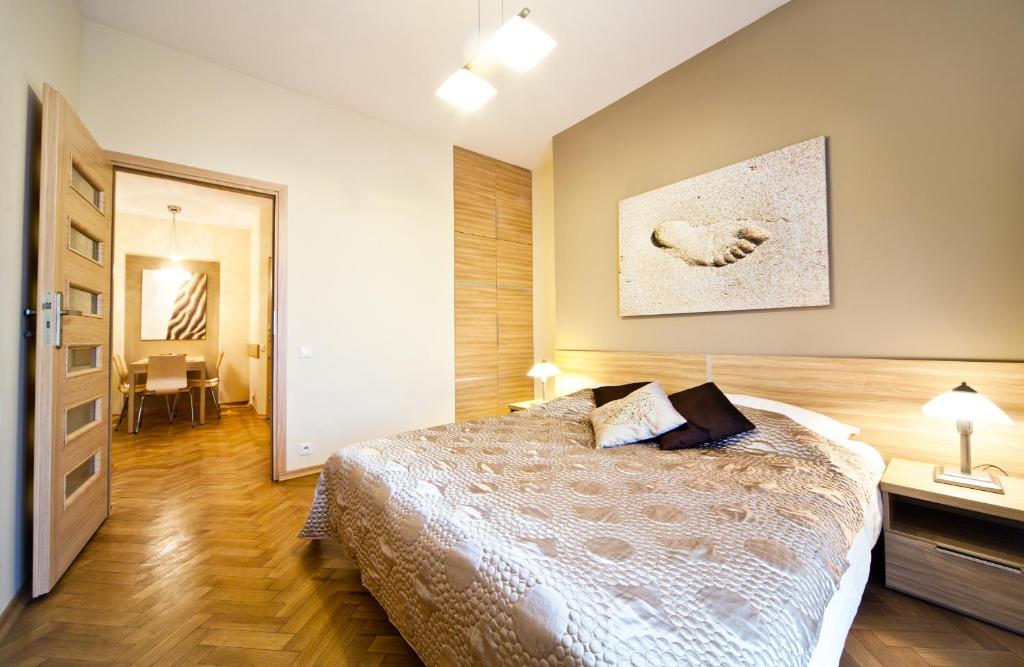 Апартаменты (Семейные апартаменты с 2 спальнями (6 взрослых)), 4Seasons﻿ Apartments Cracow